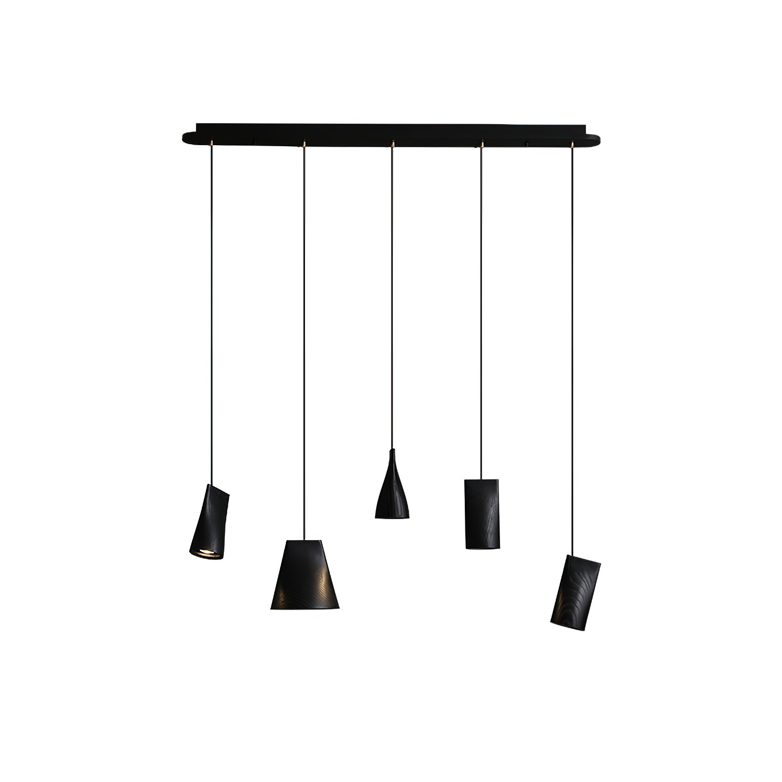 Ivarara Asymmetrical Wood Pendant Light - Lamp Outdoor