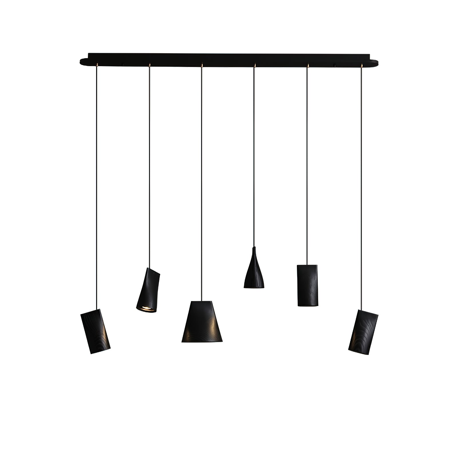 Ivarara Asymmetrical Wood Pendant Light - Lamp Outdoor