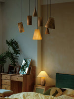 Ivarara Asymmetrical Wood Pendant Light - Lamp Outdoor