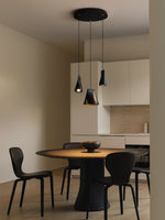 Ivarara Asymmetrical Wood Pendant Light - Lamp Outdoor