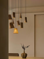 Ivarara Asymmetrical Wood Pendant Light - Lamp Outdoor