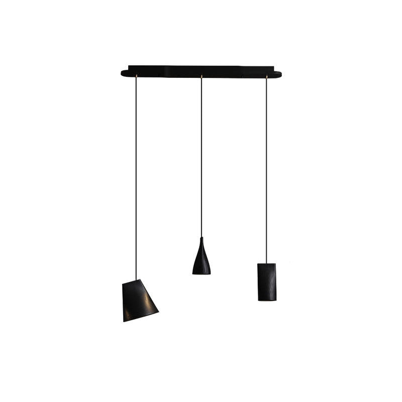 Ivarara Asymmetrical Wood Pendant Light - Lamp Outdoor