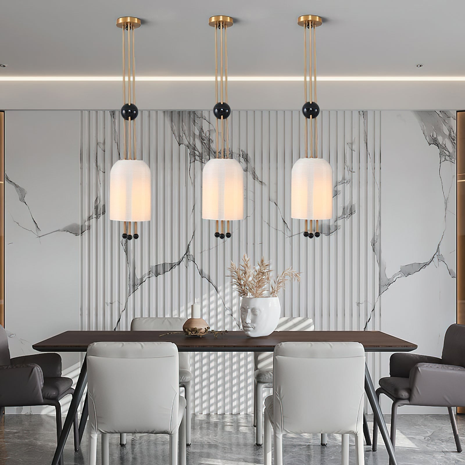 Voloraris Traditional Elegance Metal Glass Pendant Light - Lamp Outdoor