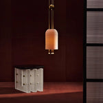 Voloraris Traditional Elegance Metal Glass Pendant Light - Lamp Outdoor