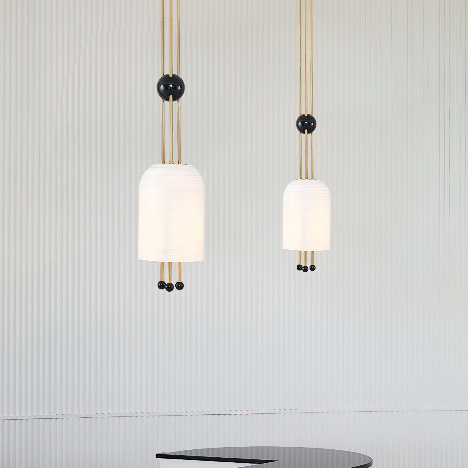 Voloraris Traditional Elegance Metal Glass Pendant Light - Lamp Outdoor