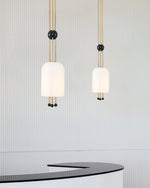 Voloraris Traditional Elegance Metal Glass Pendant Light - Lamp Outdoor