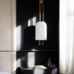 Voloraris Traditional Elegance Metal Glass Pendant Light - Lamp Outdoor