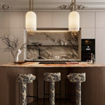 Voloraris Traditional Elegance Metal Glass Pendant Light - Lamp Outdoor