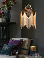 Bette Fringed Pendant Lamp - Lamp Outdoor