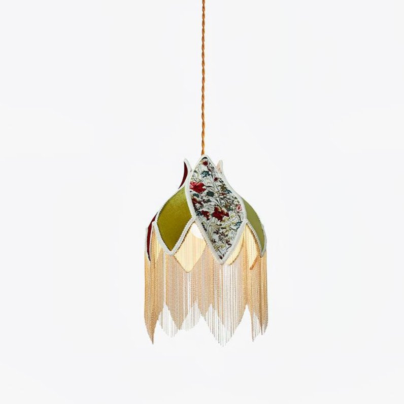 Bette Fringed Pendant Lamp - Lamp Outdoor