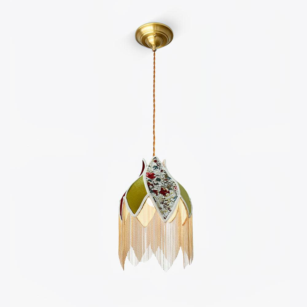 Bette Fringed Pendant Lamp - Lamp Outdoor