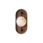 Mylaearae Orb Alabaster Wall Light - Lamp Outdoor