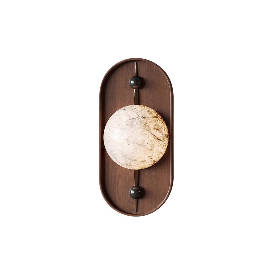 Mylaearae Orb Alabaster Wall Light - Lamp Outdoor
