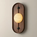 Mylaearae Orb Alabaster Wall Light - Lamp Outdoor