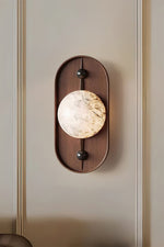 Mylaearae Orb Alabaster Wall Light - Lamp Outdoor