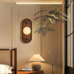 Mylaearae Orb Alabaster Wall Light - Lamp Outdoor