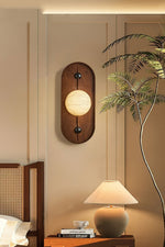 Mylaearae Orb Alabaster Wall Light - Lamp Outdoor