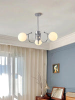 Aurora Chandelier Globe Chrome Modern - Lamp Outdoor