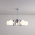 Aurora Chandelier Globe Chrome Modern - Lamp Outdoor
