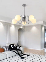 Aurora Chandelier Globe Chrome Modern - Lamp Outdoor