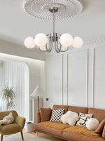 Aurora Chandelier Globe Chrome Modern - Lamp Outdoor