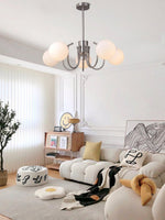 Aurora Chandelier Globe Chrome Modern - Lamp Outdoor