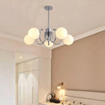 Aurora Chandelier Globe Chrome Modern - Lamp Outdoor