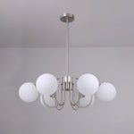 Aurora Chandelier Globe Chrome Modern - Lamp Outdoor