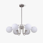 Aurora Chandelier Globe Chrome Modern - Lamp Outdoor