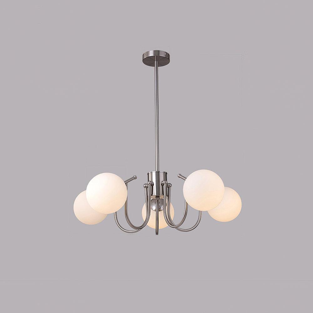 Aurora Chandelier Globe Chrome Modern - Lamp Outdoor