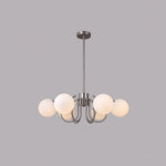 Aurora Chandelier Globe Chrome Modern - Lamp Outdoor