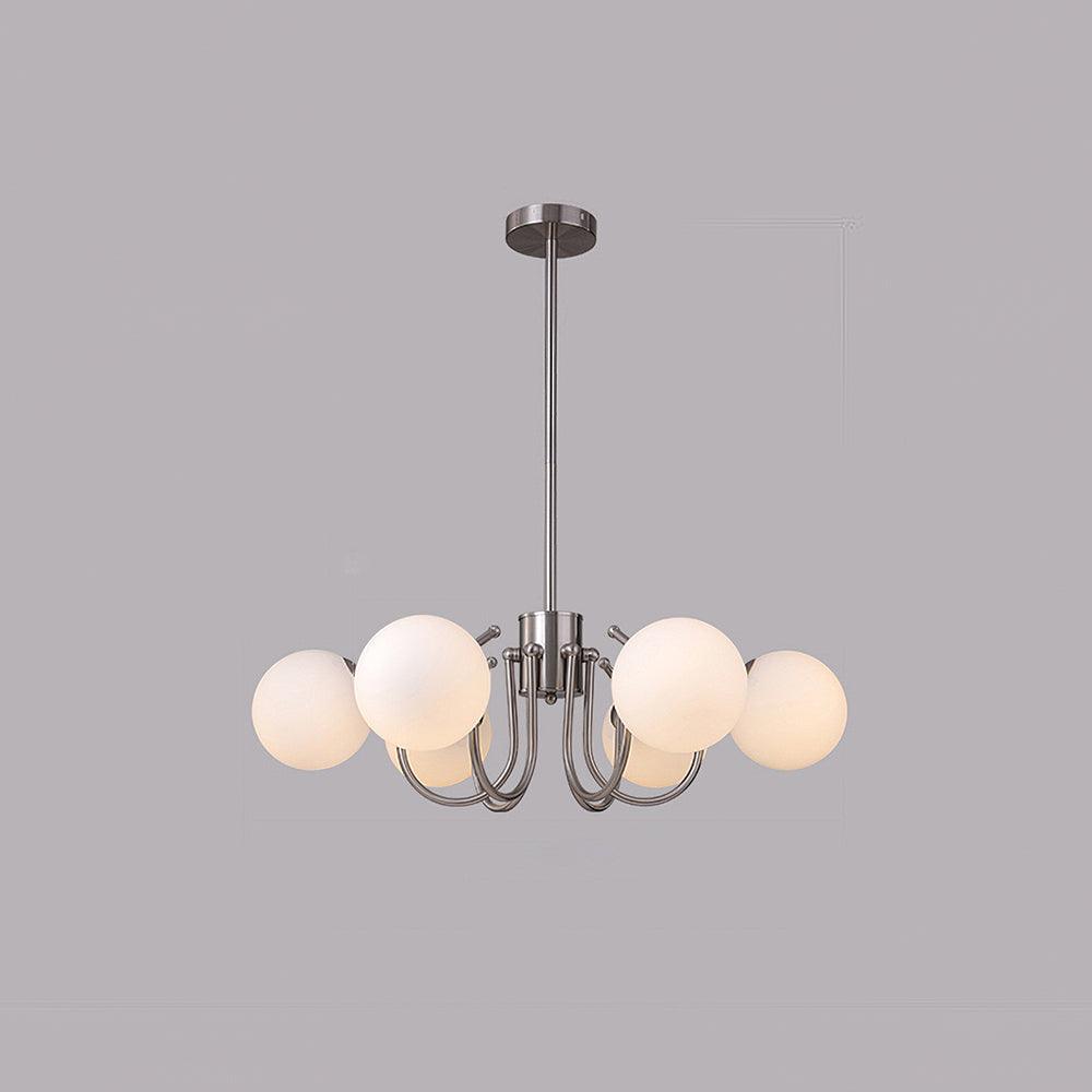 Aurora Chandelier Globe Chrome Modern - Lamp Outdoor