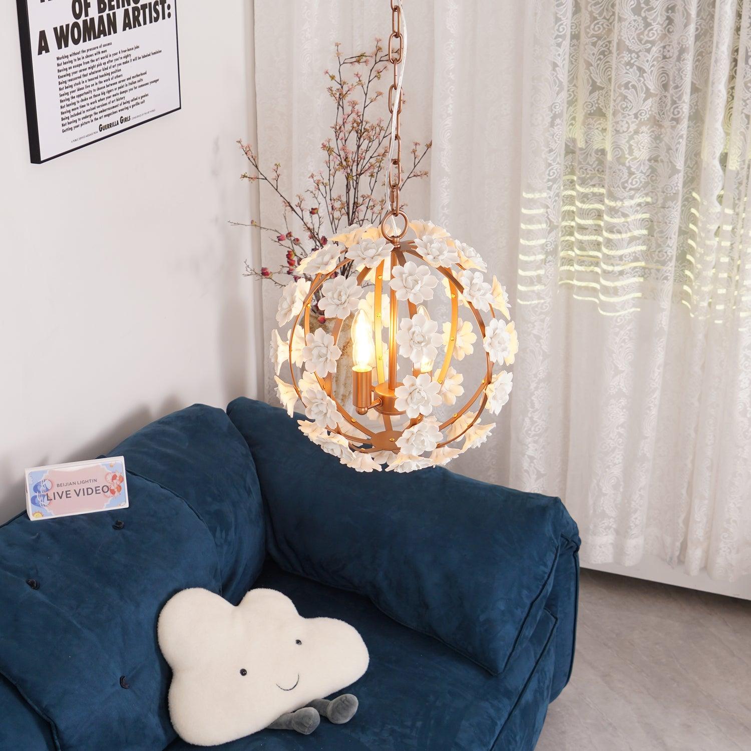 Kevin Luxury Metal Chandelier - Lamp Outdoor