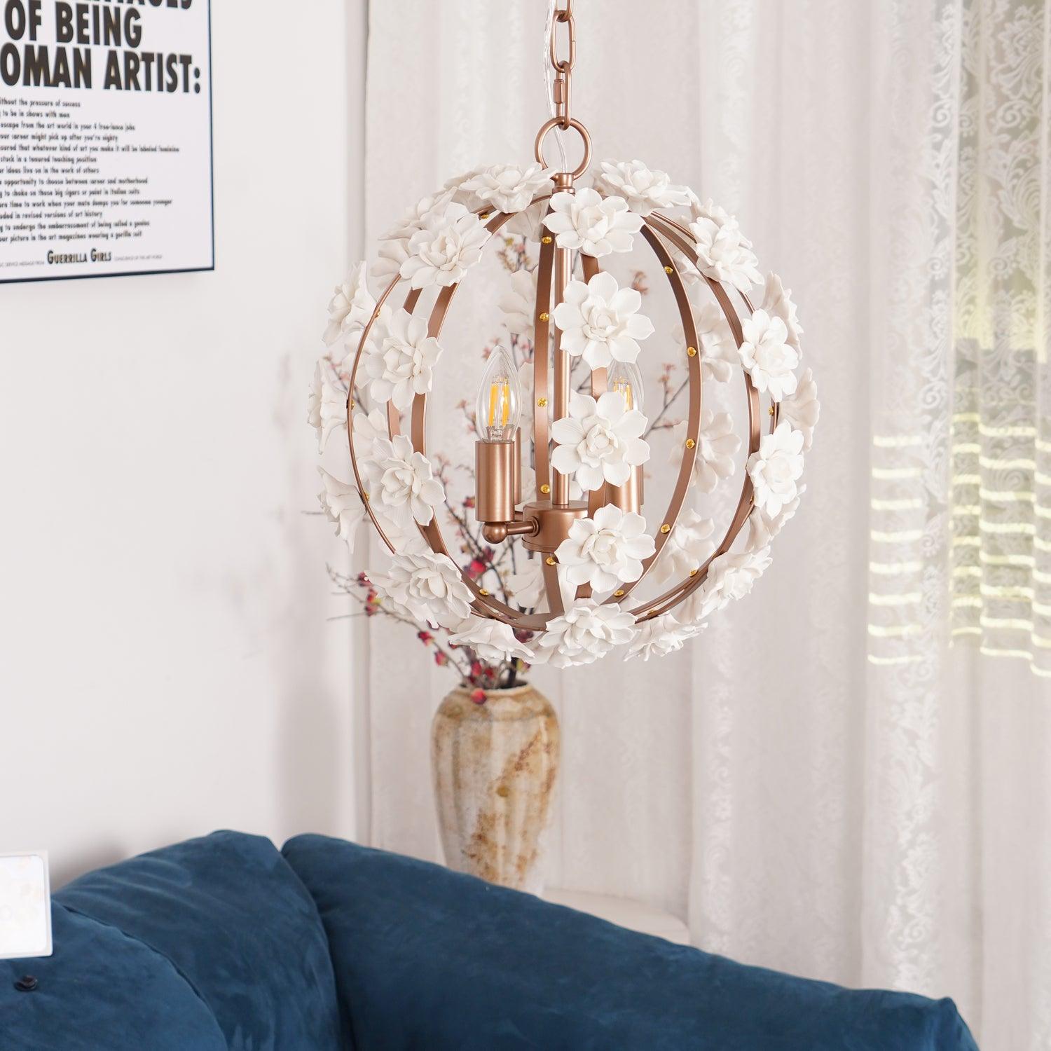Kevin Luxury Metal Chandelier - Lamp Outdoor
