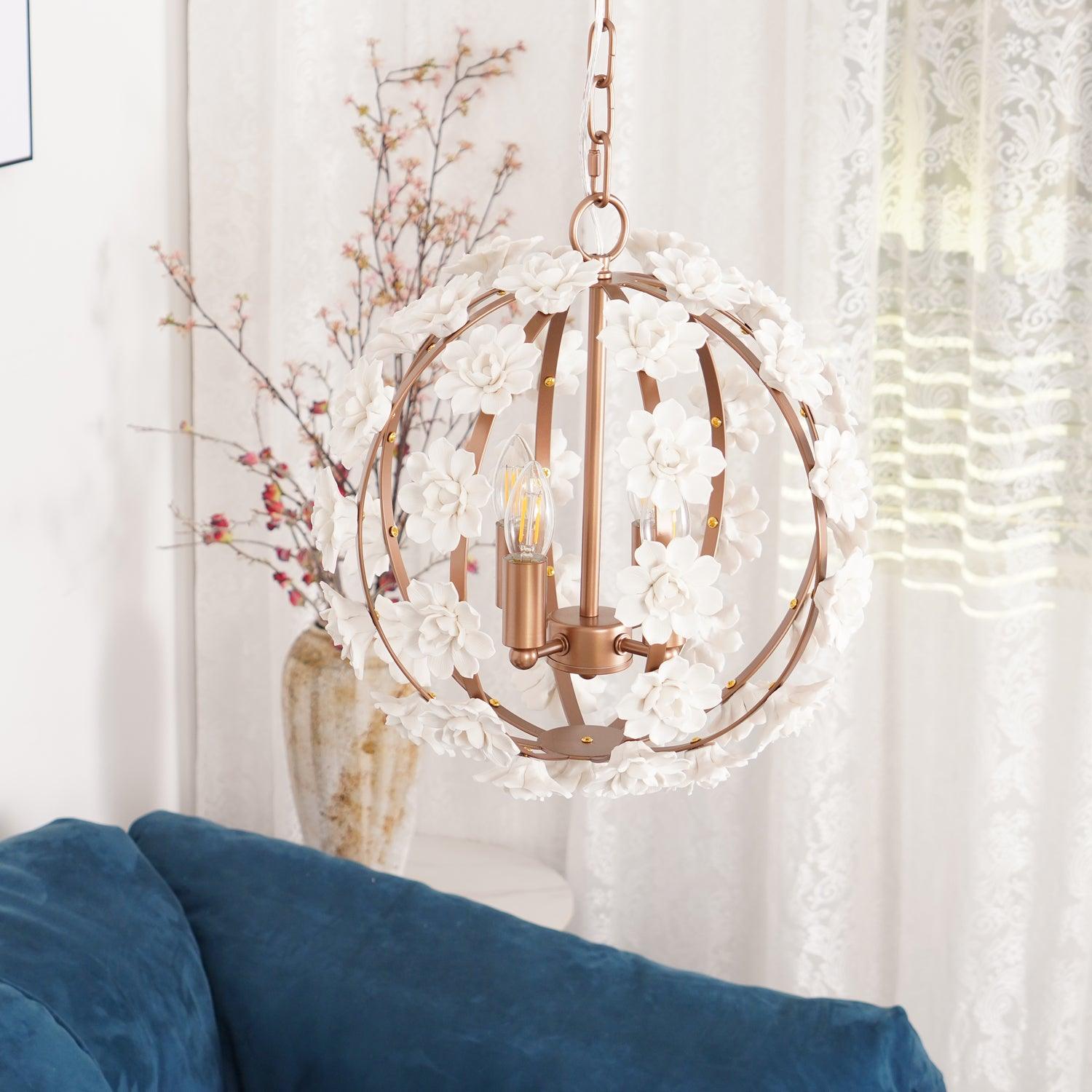 Kevin Luxury Metal Chandelier - Lamp Outdoor