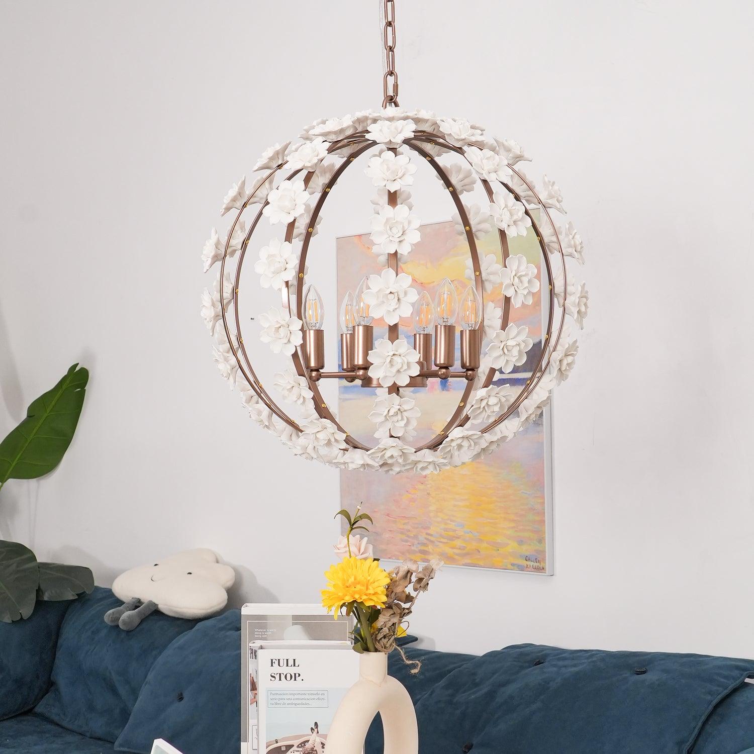 Kevin Luxury Metal Chandelier - Lamp Outdoor