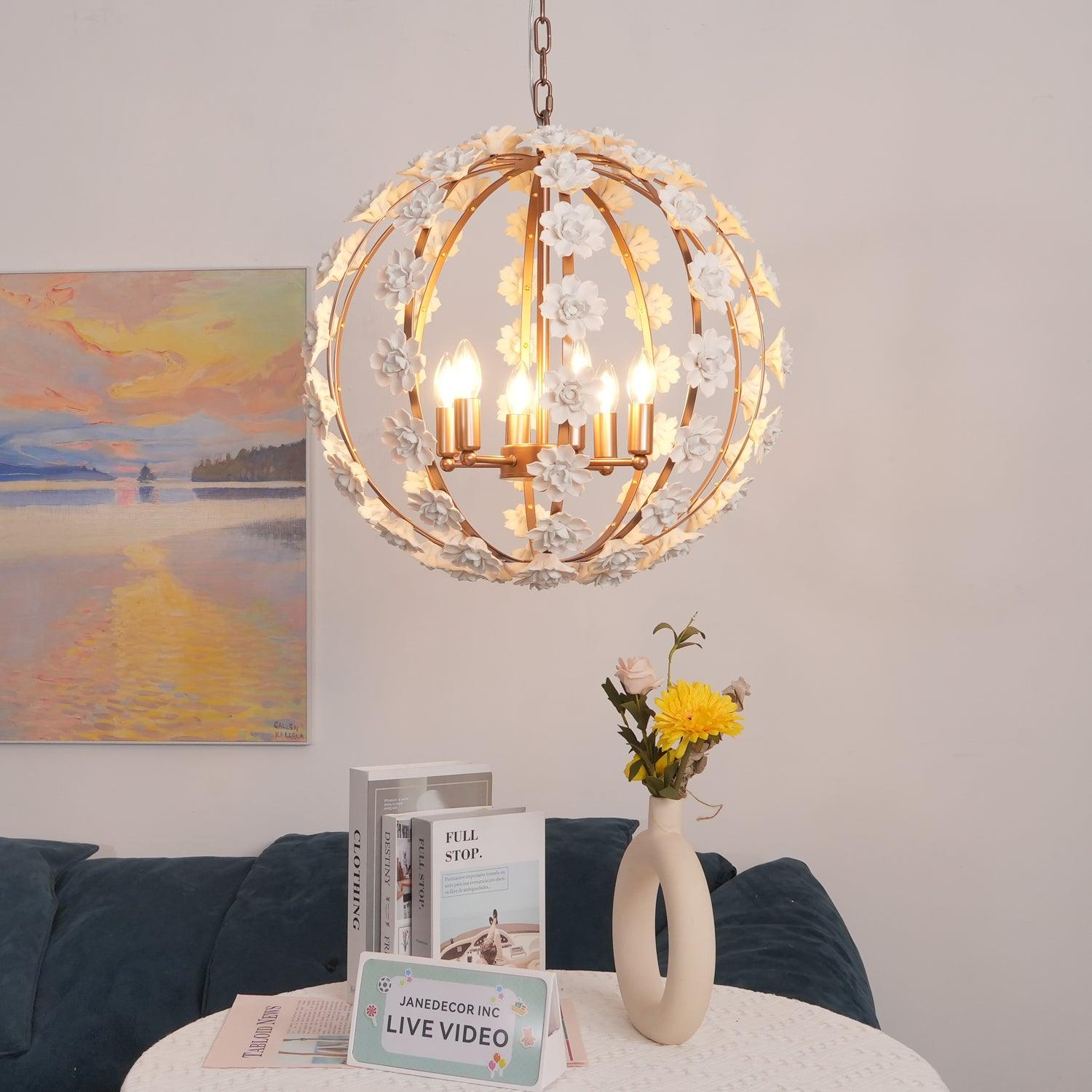 Kevin Luxury Metal Chandelier - Lamp Outdoor