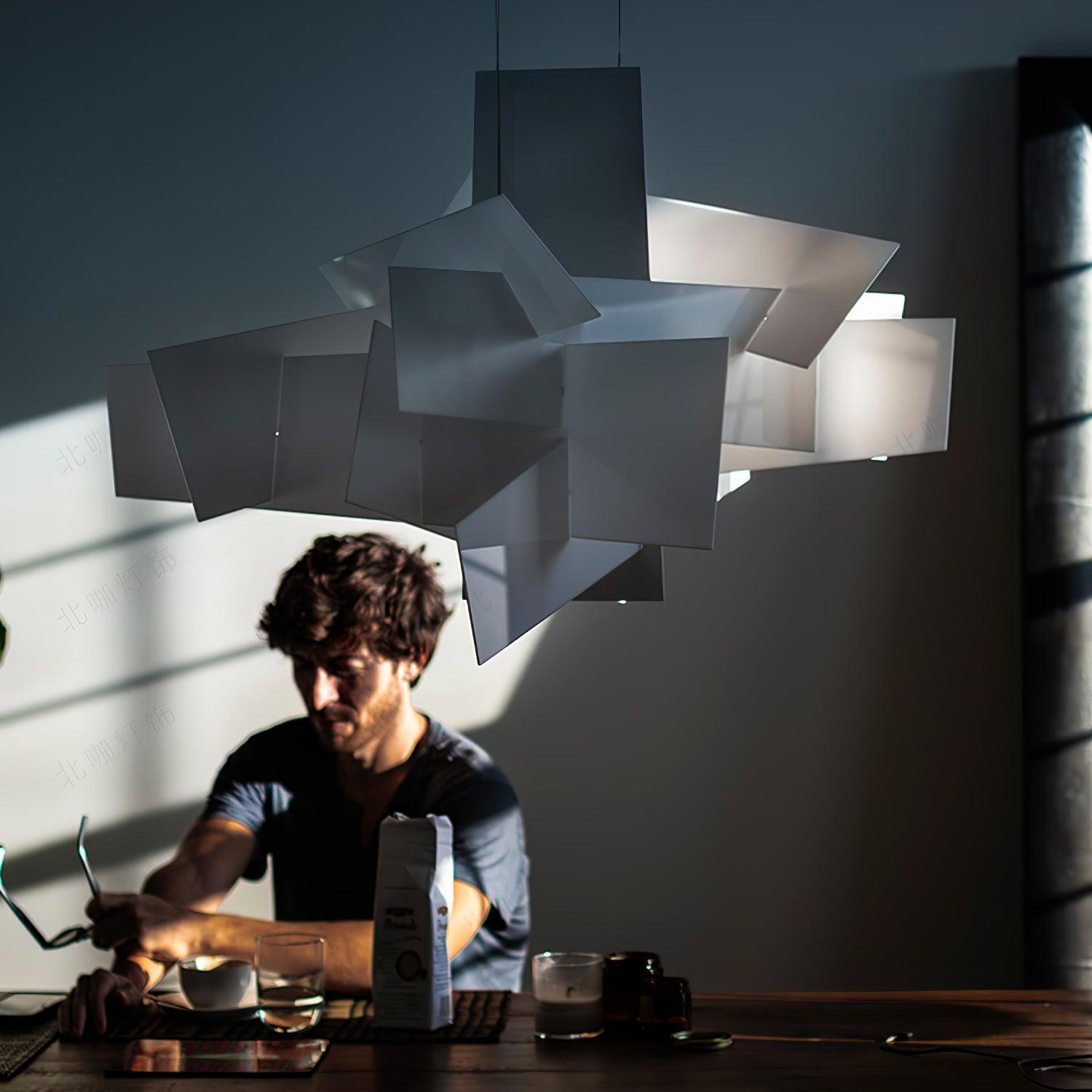 Ultalus Origami Starburst Pendant Light - Lamp Outdoor