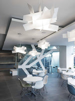 Ultalus Origami Starburst Pendant Light - Lamp Outdoor