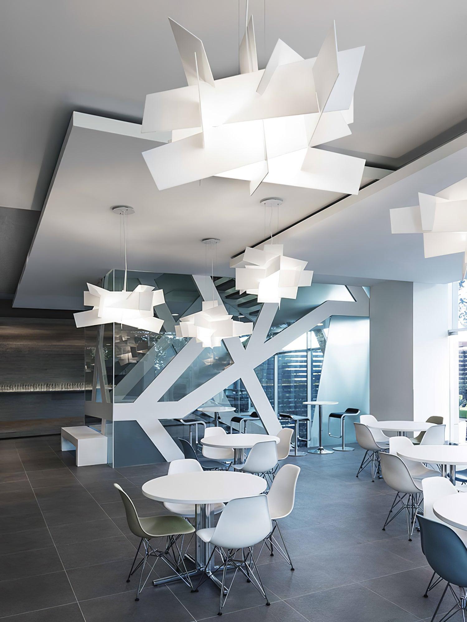 Ultalus Origami Starburst Pendant Light - Lamp Outdoor
