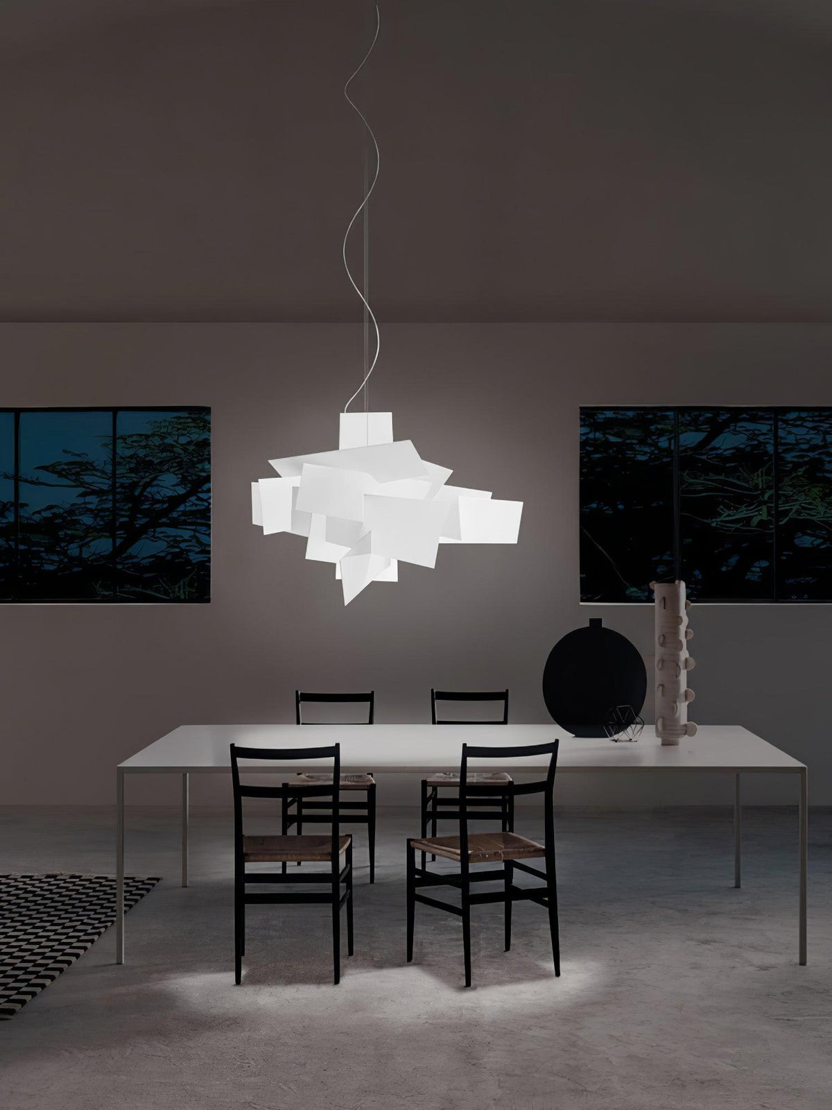 Ultalus Origami Starburst Pendant Light - Lamp Outdoor