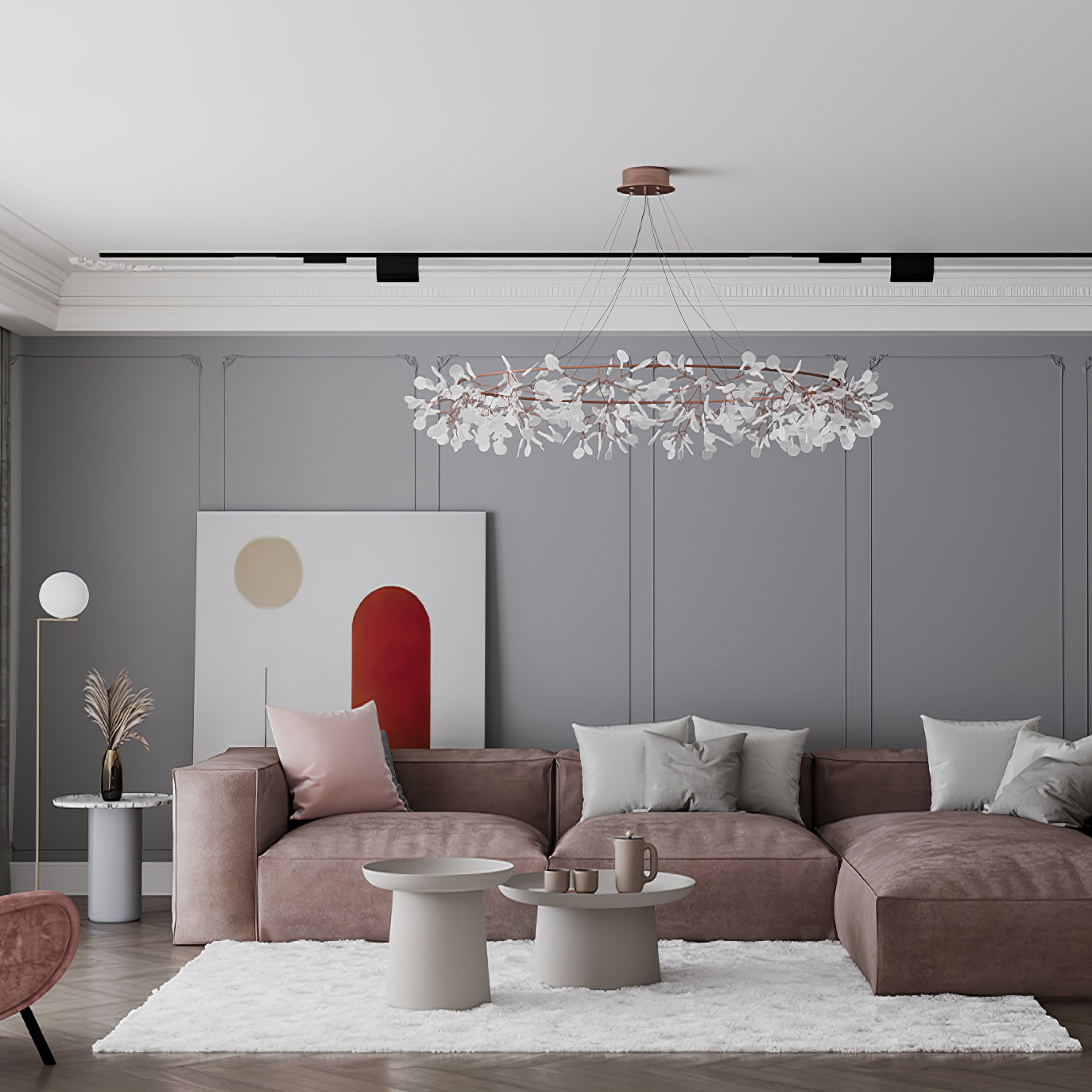 Big O Firefly LED Chandelier - Lamp Outdoor