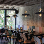 Velora Contemporary Iron Pendant Light - Lamp Outdoor