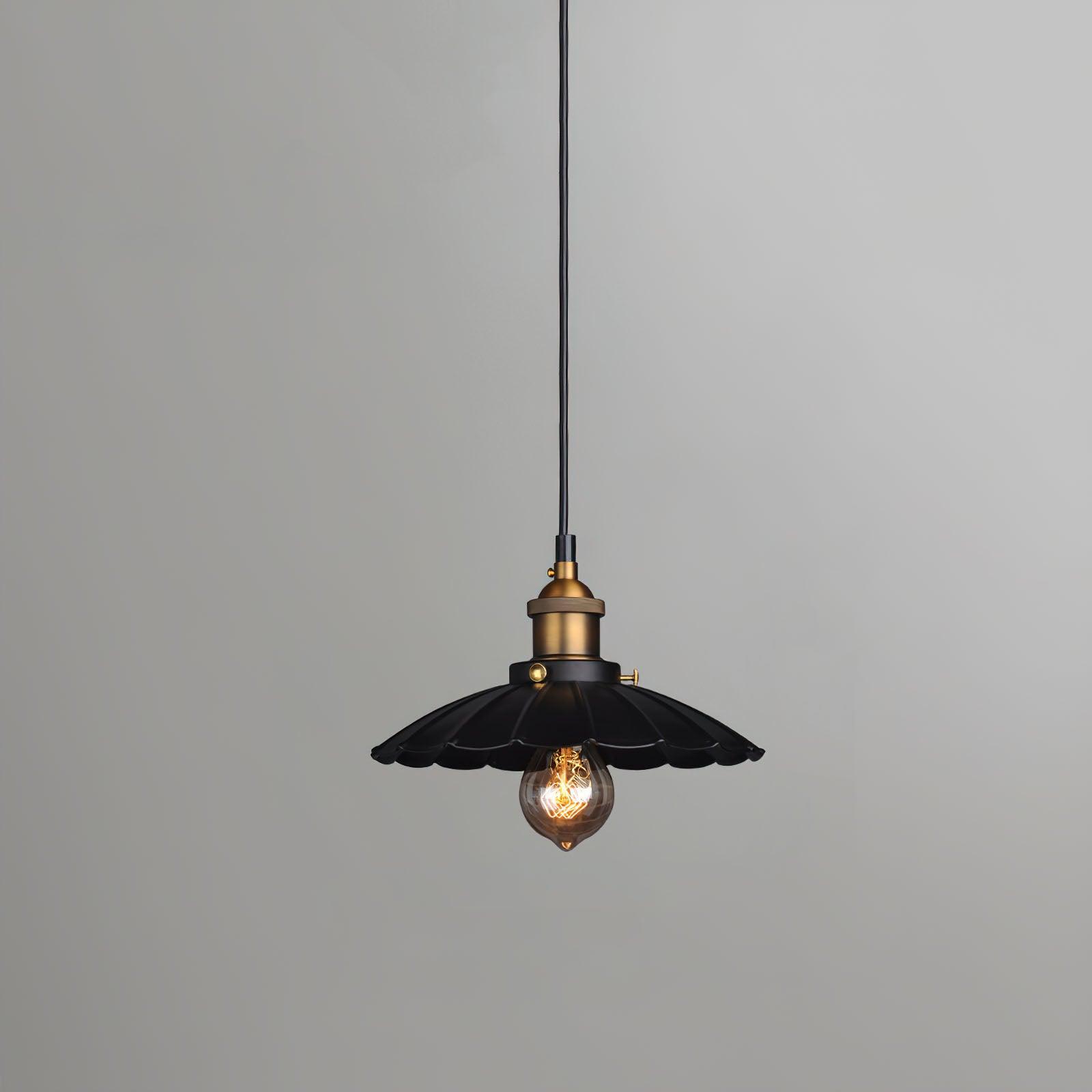 Velora Contemporary Iron Pendant Light - Lamp Outdoor