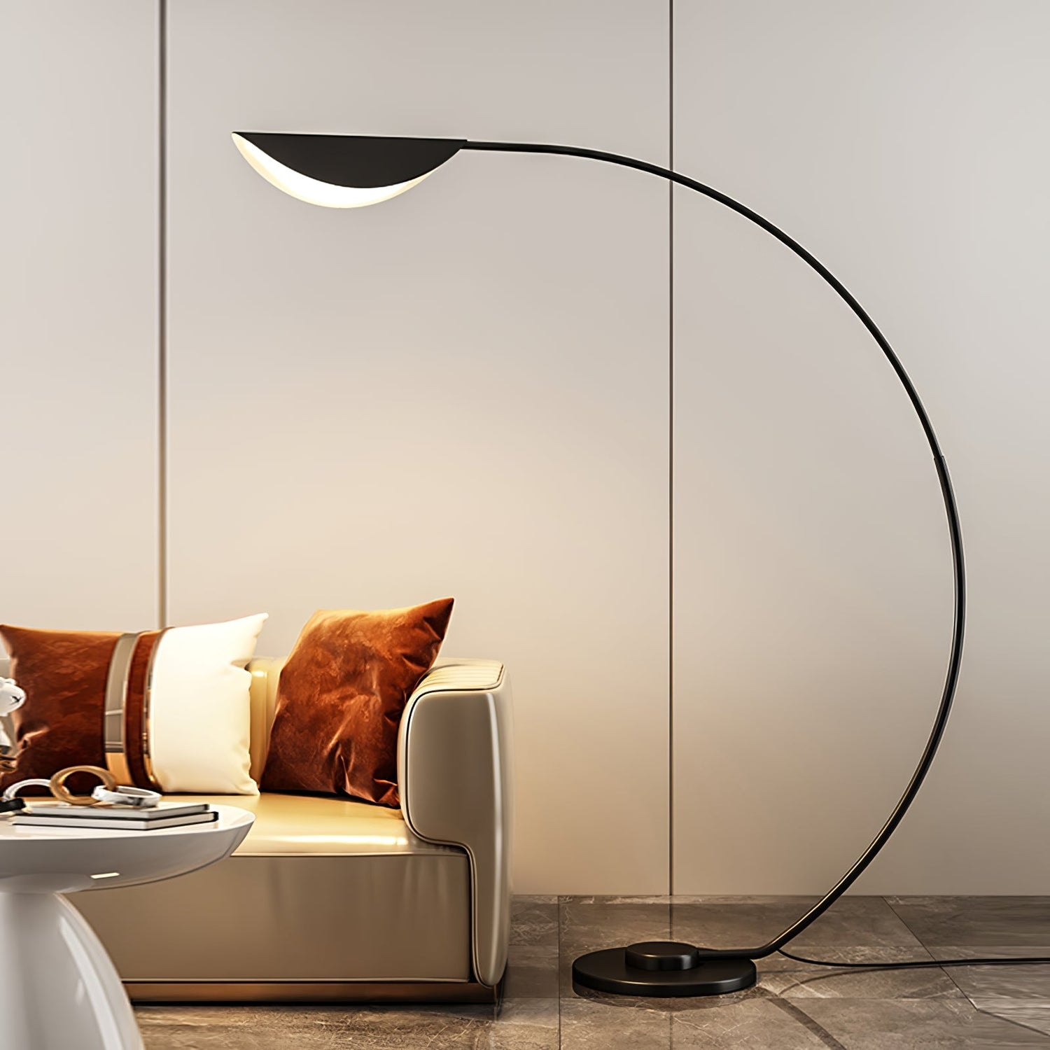 Black Contemporary Floor Lamp