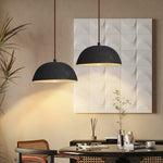 Dome Vintage Wood Pendant Lamp - Lamp Outdoor