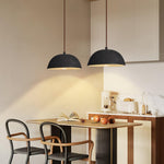 Dome Vintage Wood Pendant Lamp - Lamp Outdoor