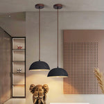 Dome Vintage Wood Pendant Lamp - Lamp Outdoor