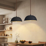 Dome Vintage Wood Pendant Lamp - Lamp Outdoor