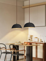 Dome Vintage Wood Pendant Lamp - Lamp Outdoor